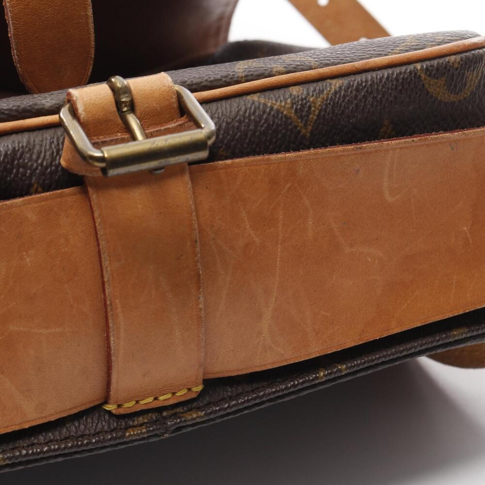 Louis Vuitton Cartouchiere Shoulder Bag Canvas Leather Monogram Brown - Picture 11 of 11